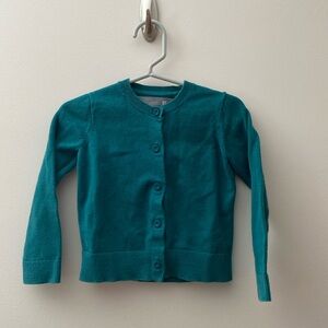 Primary cerulean button up cardigan GUC 2-3